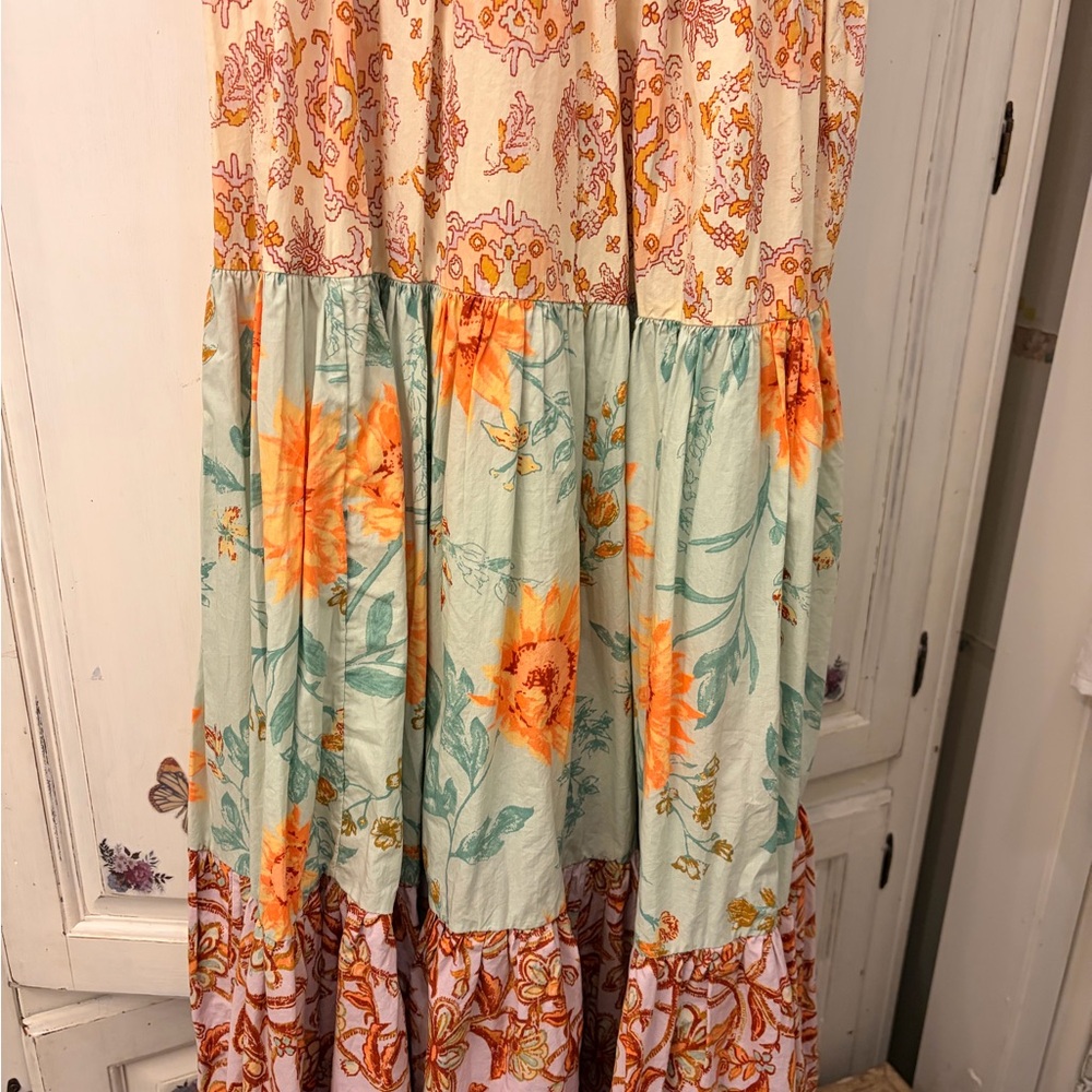 Free People Bluebell Cotton Tiered Maxi Dress - Picture 8 of 15
